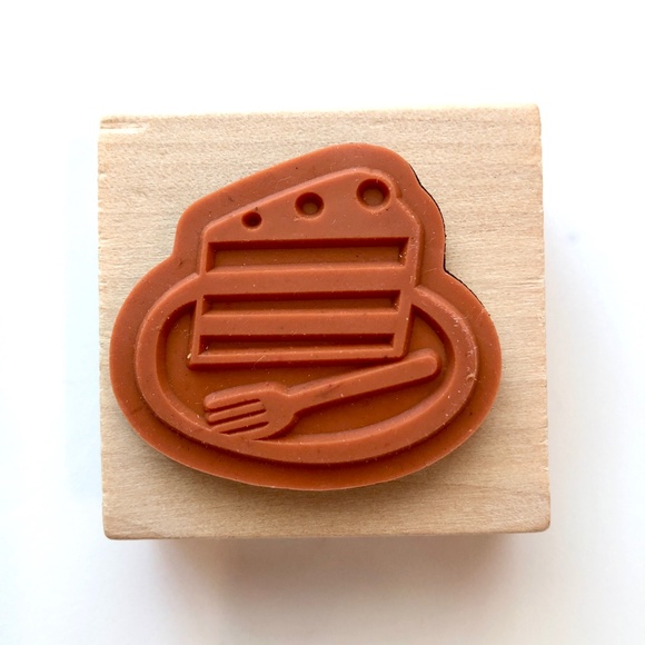 STUDIO 18 Birthday Cake Rubber Stamp Set of 2 RARE, NEW! - Picture 10 of 16